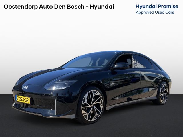 Hyundai IONIQ 6 Connect 77.4 kWh | Rijklaarprijs! | stoelverwarming voor & achter | 614 km actieradius WLTP| Fabrieksgarantie t/m 04=2029! | |