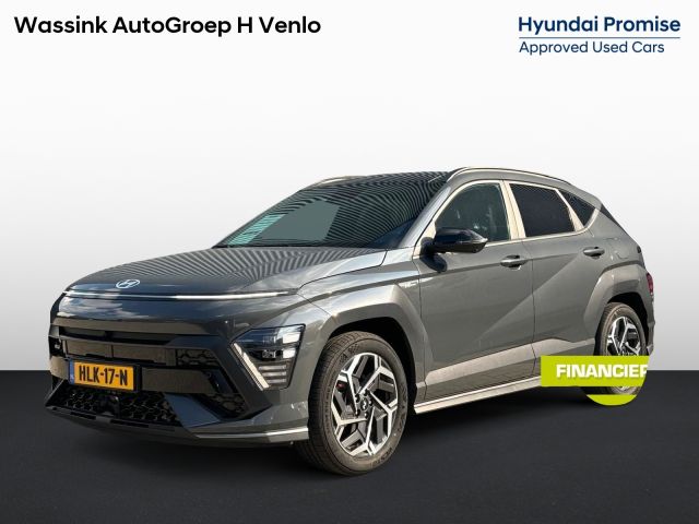 Hyundai Kona 1.6 GDI HEV 141pk DCT N Line Sky | Bose | Stoelverwarming | Stoelverkoeling | 360° Camera | Schuif-/Kantel Dak |