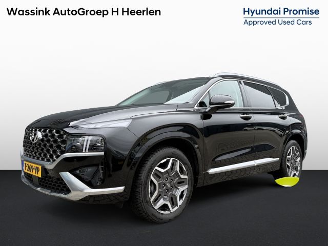 Hyundai Santa Fe | 1.6 T-GDi HEV 230pk Aut. Premium Plus Sky | Schuif-Kanteldak | Full option | Wit Lederen interieur  | Stoel ventilatie |