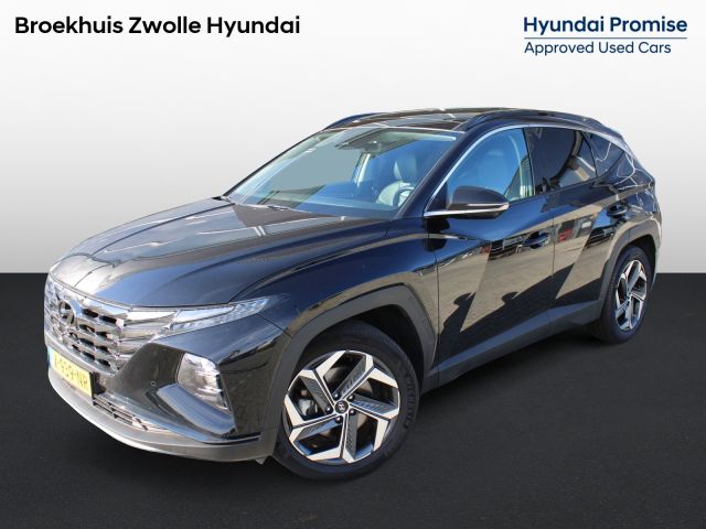 Hyundai Tucson 1.6 T-GDI 265pk PHEV Premium Sky 4WD | DEMO DEAL: 299,- P/M! | Schuifkanteldak | 360 camera | Lederen bekleding |