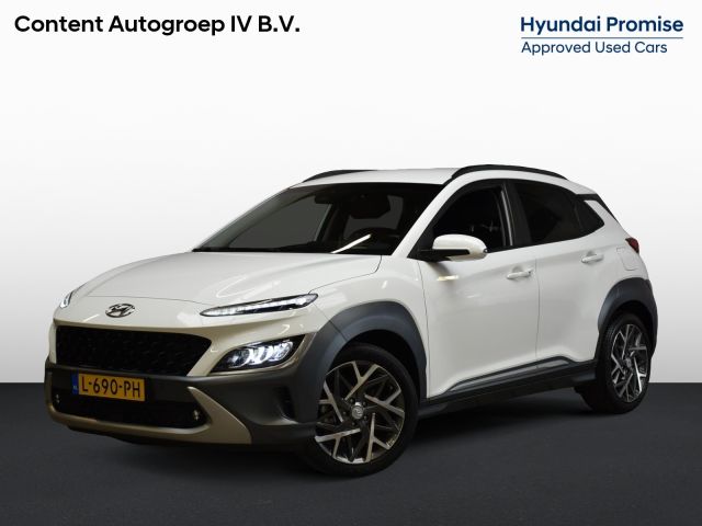 Hyundai Kona 1.6 GDI HEV Premium |Leder |Head-Up |Trekhaak!