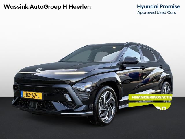 HYUNDAI Kona 1.6 GDI HEV 141pk DCT N-Line Edition | Sportieve Styling | Navigatie | Adaptive Cruise Control | Climate Control | 18 Inch Lichtmetalen Velgen