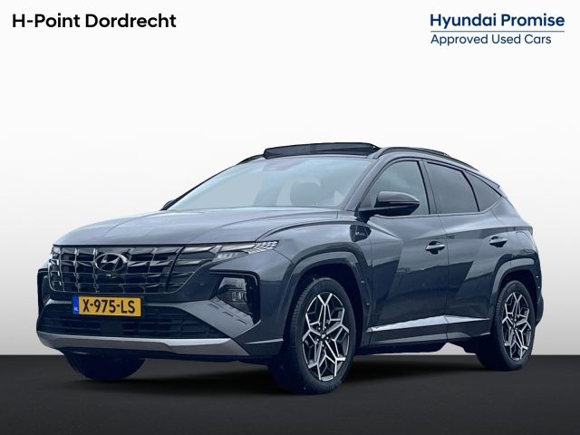 Hyundai Tucson 1.6 T-GDI 265 PK PHEV N Line Sky 4WD | Panorama schuifkanteldak | Alcantara bekleding | Blind spot camera view | Fabrieksgarantie 01-2029 |