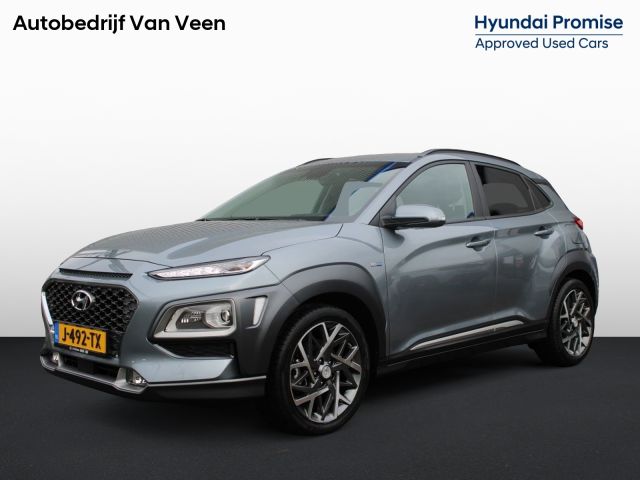 Hyundai Kona 1.6 GDI HEV Premium | Org. NL! | Leder | Full Led | 18 Inch | Ca