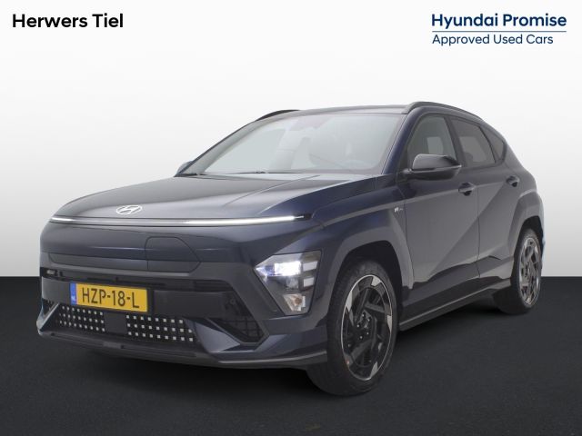 Hyundai KONA Electric N Line Business 64,8 MY 26 / 3-Fase / Dodehoekdetectie / Warmtepomp / 19 Inch / Navigatie / SoH 100% / Long range / LED verlichting /
