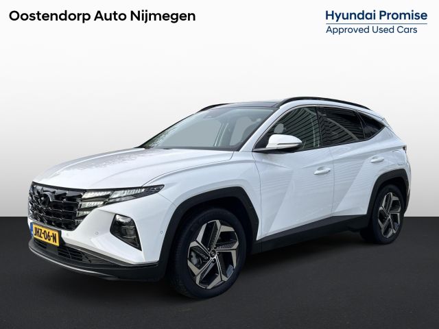 Hyundai Tucson 1.6 T-GDI PHEV Premium Sky 4WD | Stoelverwarming/verkoeling | Stuurverwarming | Schuif-kantel dak | Lederen bekleding | 2e zit-rij bankverwarming | 360graden camera | 3-zone klimaatcontrole | Elektrische geheugen stoelen | KRELL- premium audiosysteem |
