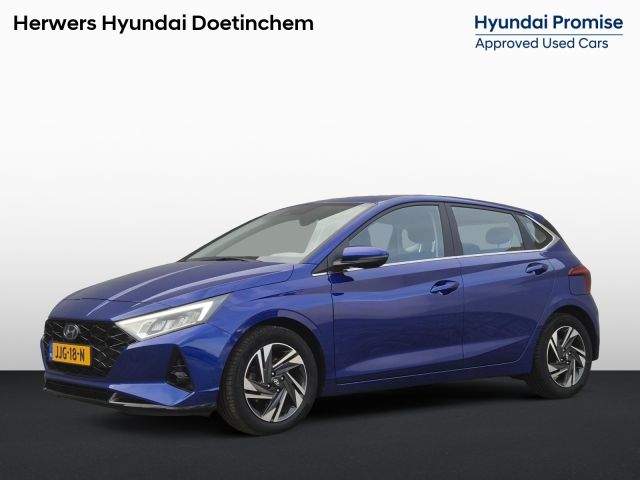 Hyundai i20 1.0 T-GDI Comfort Automaat / Navigatie via Apple Carplay of Android Auto / Stuur-, en Stoel verwarming / Achteruitrijcamera / Trekgewicht 1110 kg / cruise control / Climate control / Parkeersensoren achter /