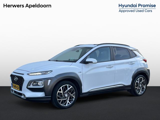 Hyundai Kona 1.6 GDI HEV Premium Sky /airco (automatisch)/ Apple Carplay/Android Auto/ cruise control adaptief met Stop&Go/ elektrisch schuif-/kanteldak/