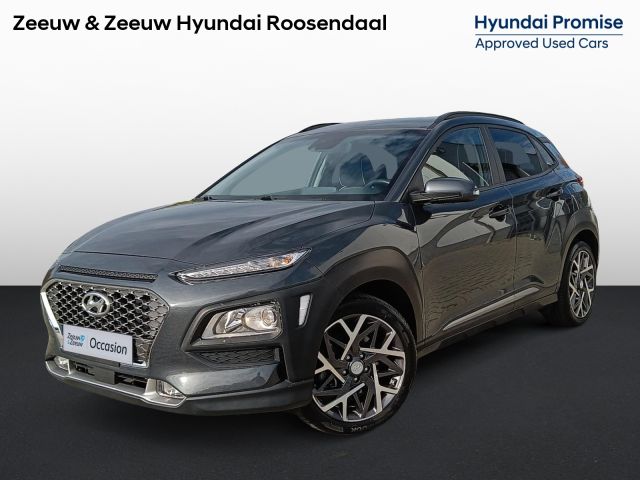 Hyundai Kona 1.6 GDI HEV Premium | Perfecte staat | HalfLeder | Navigatiesysteem |