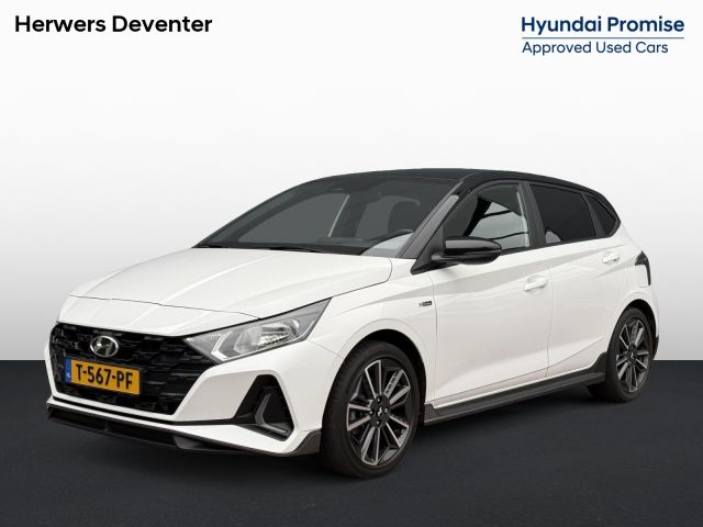 Hyundai i20 1.0 T-GDI N Line 100PK / Navigatie + Apple Carplay/Android Auto / Achteruitrijcamera / Airco / Cruise Control / 17" Lichtmetalen Velgen /