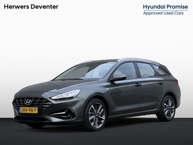 Hyundai i30 Wagon 1.0 T-GDi MHEV Comfort Smart Automaat / Goed onderhouden / Navigatie / Stuur- en stoelverwarming / Camera / Climate Control / apple Carplay Android / 17" LM wielen met All Season banden /