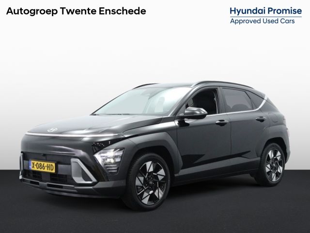 Hyundai Kona 1.6 GDI HEV Premium | All season | Leder | 360 camera | Navi | C