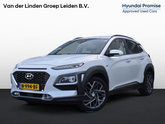 Hyundai Kona 1.6 GDI HEV Fashion | Trekhaak | Half leder | 18" | Clima "RIJKL