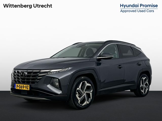 Hyundai Tucson 1.6 T-GDI HEV Premium Sky | Stoel stuur verwarming + verkoeling | Panoramadak | 360 Camera | Adaptive cruise | Elektrische stoelen + memory |