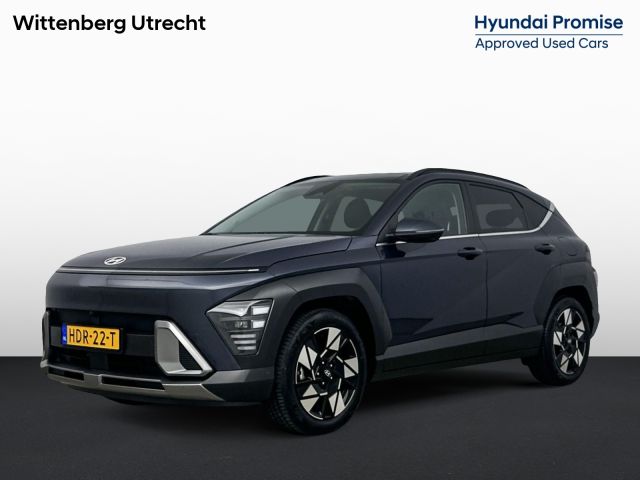 Hyundai Kona 1.6 GDI HEV Premium Sky | Panoramadak | Stoel stuur verwarming + verkoeling | Adaptieve Cruise | 360 Camera | Dodehoek camera |