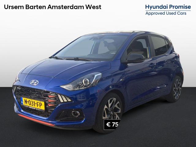 Hyundai i10 1.0 T-GDI N Line 5-zits Incl. Lichtmetalen velgen | Navigatie | Stuur en stoelverwarming | Apple carplay & Android auto | Cruise control