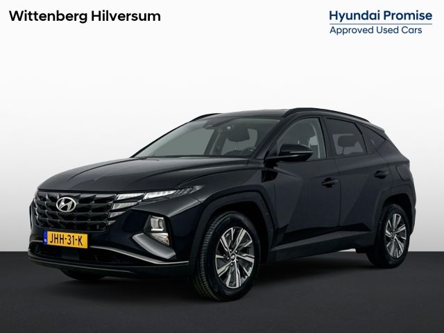 Hyundai TUCSON 1.6 T-GDI MHEV COMFORT | NAVI via APPLE CARPLAY & ANDROID AUTO | TREKGEWICHT 1650 KG | CLIMA | CRUISE | CAMERA | 17'' LM VELGEN | STOEL- & STUURVERWARMING | PRIVACY GLASS | FABRIEKSGARANTIE GELDIG T/M 5-2027! |