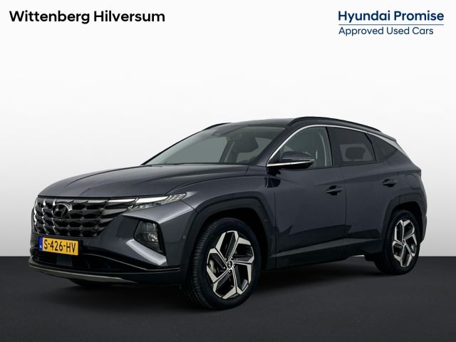 Hyundai TUCSON 1.6 T-GDI PHEV PREMIUM 4WD | SOH 98% | 19'' LMVELGEN | LEDER | ELEKTR. STOELEN | STOEL- & STUURVERWARMING | NAVI | CLIMA | CAMERA | ADAPT. CRUISE | I-KEY | FABRIEKSGARANTIE GELDIG T/M 2-2028! |