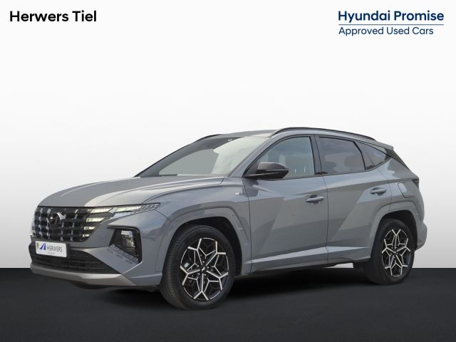 Hyundai Tucson 1.6 T-GDI HEV N Line Edition Automaat / Fabrieksgarantie tot 02-2029 / Dealer onderhouden / Trekgewicht 1650 kg / Stoelverwarming / Achteruitrijcamera / cruise control adaptief / Climate control/ Keyless Entry/Start /