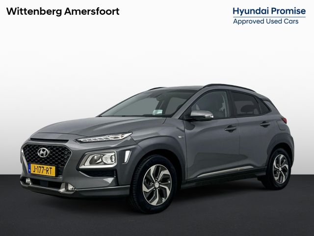 Hyundai Kona 1.6 GDI HEV Fashion | Navigatie | Head-up display | Trekhaak | Adaptive cruise | Camera |