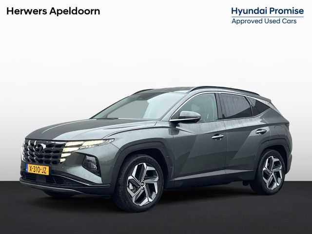 Hyundai Tucson 1.6 T-GDI PHEV Premium 4WD / Vaste Trekhaak 13-polig (Trekgewicht 1.350kg) / Stuur- en Stoelverwarming / Stoelverkoeling / Adaptieve Cruise Control / 360° Camera / Climate Control / Navigatie full map / Apple Carplay & Android Auto / Elektrisch Verstelbare Voorstoelen met geheugenset Bestuurdersstoel / Keyless Entry & Start / Elektrische Achterklep