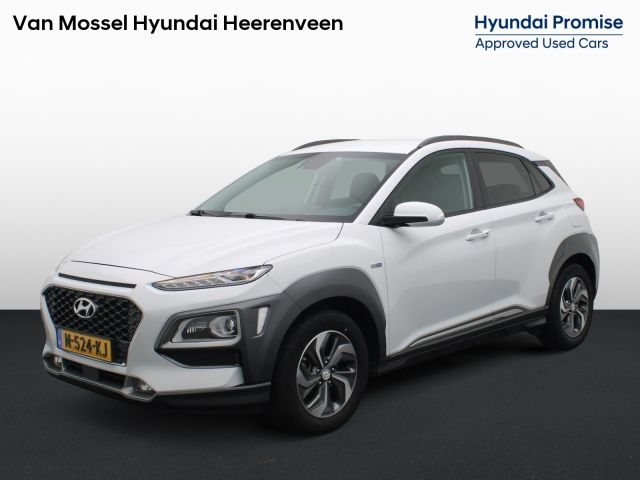 Hyundai Kona 1.6 GDI HEV Premium | Elektrisch verstelbare stoelen| Stoelverwarming en ventilatie | Stuurwielverwarming |