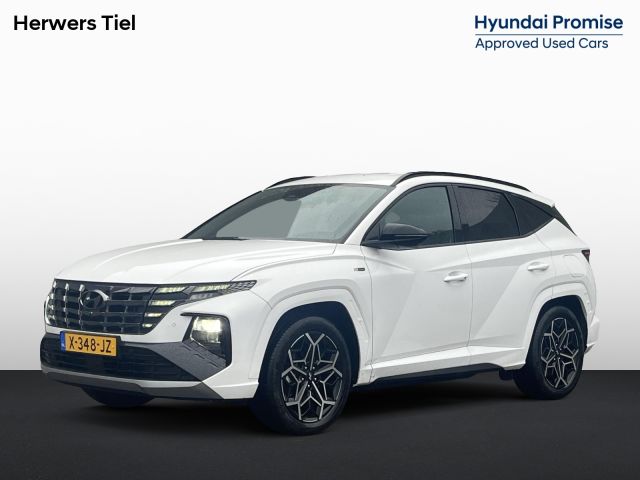 Hyundai Tucson 1.6 T-GDI PHEV N Line 4WD / Vaste Trekhaak 13-polig (Trekgewicht 1.350kg) / Stuur- en Stoelverwarming / Stoelverkoeling / 360° Camera / Apple Carplay & Android Auto / Elektrische Achterklep / Climate Control /  Adaptieve Cruise Control / Elektrisch Verstelbare Voorstoelen / Navigatie full map /