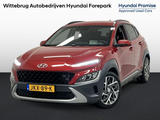 Hyundai Kona 1.6 GDI HEV Fashion 18 INCH VELGEN | KEYLESS | NAVIGATIE | HOGE ZIT