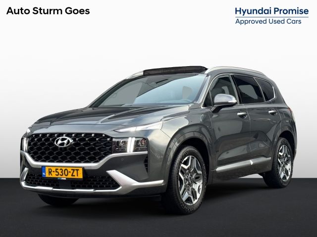 Hyundai Santa Fe 1.6 T-GDI HEV Premium Plus Sky 7p. NL-Auto, Meest Luxe Uitvoering!
