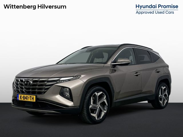 Hyundai Tucson 1.6 T-GDI HEV COMFORT SMART | TREKHAAK | NAVI | CLIMA | CRUISE | CAMERA | PRIVACY GLASS | 19'' LM VELGEN | STUUR- & STOELVERWARMING | TREKGEWICHT 1650 KG! |