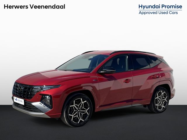 Hyundai Tucson 1.6 T-GDI PHEV N Line Ed. 4WD Automaat / Dealer Onderhouden / Achteruitrij Camera /  Stuur- en Stoelverwarming / Apple Carplay & Android Auto / Keyless Entry & Start / Navigatie full map / Adaptieve cruise control / Elektrische achterklep / Ski-luik / Krell Soundsystem
