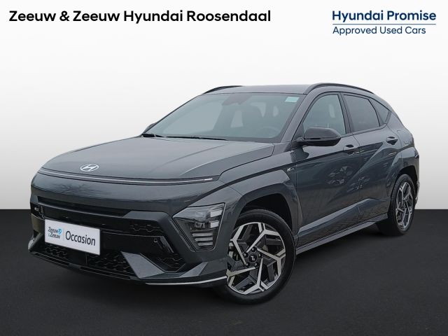 Hyundai Kona 1.6 GDI HEV N Line ALS NIEUW! | sLECHTS 25.000KM! | ZEER COMPLETE AUTO