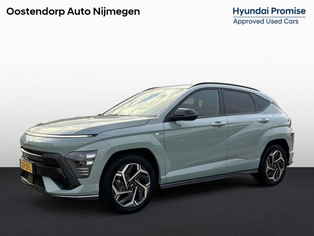 Hyundai Kona 1.6 GDI HEV N Line | All-Season banden|| Apple Carplay/Android Auto | 360 graden camera | Elektrische achterklep | Stoelverwarming/verkoeling | Adaptief Cruise Control |