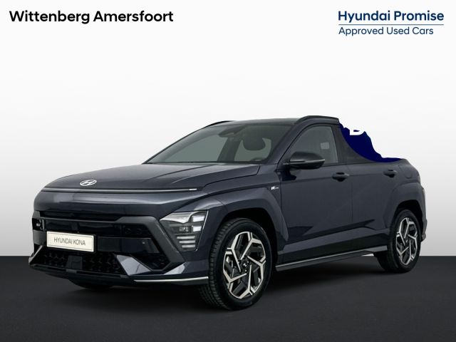 Hyundai Kona 1.6 GDI HEV N Line 138pk | 18" Lm-wielen | Memory | Stoel + stuurverwarming | El. bed. achterklep |