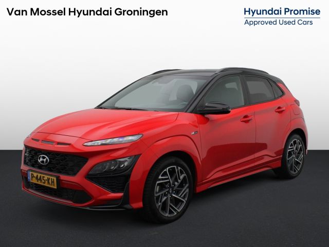 Hyundai Kona 1.0 T-GDI N Line | Navigatie | Achteruitrijcamera | Stoelverwarming + verkoeling | ALL Season | Eerste Eigenaar | Dealer onderhouden |
