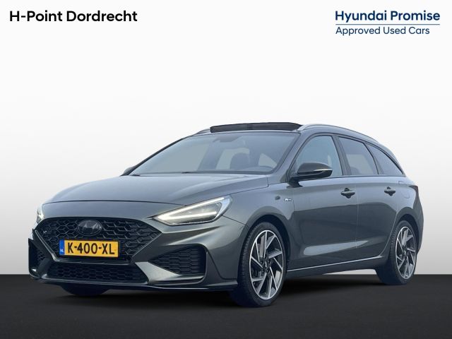 Hyundai i30 Wagon N Line Sky 1.5 T-GDi MHEV 160pk | SCHUIF/KANTELDAK | N-LINE PACK | 1e EIGENAAR! | 18'' 2-TONE LM-VELGEN |