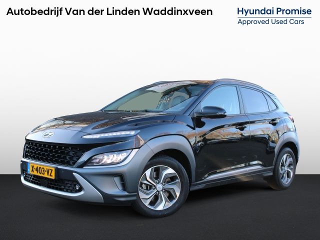 Hyundai Kona 1.6 GDI HEV Premium Navi/Leer/16"/Cam "RIJKLAARPRIJS"