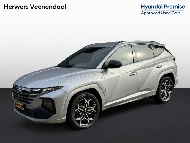 Hyundai TUCSON 1.6 T-GDI HEV 230pk N Line Edition /  1650 KG Trekgewicht / Apple Carplay / Android Auto / Achteruitrijcamera / Stoelverwarming / Navigatie /