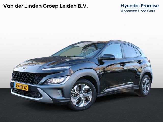 Hyundai Kona 1.6 GDI HEV Premium Navi/Leer/16"/Cam "RIJKLAARPRIJS"