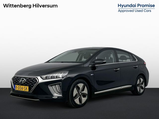 Hyundai IONIQ 1.6 GDi PREMIUM - PLUS SKY | LEDER | NAVI | CLIMA | CRUISE ADAPTIEF | CAMERA | OPEN DAK | STUUR- & STOELVERWARMING | PDC | HYBRID | AUTOMAAT |