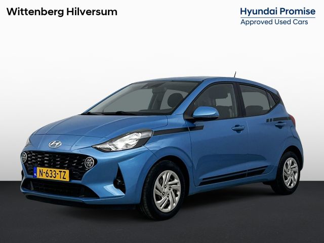 Hyundai i10 1.0 COMFORT 5-ZITS | NAVI via APPLE CAR PLAY & ANDROID AUTO | CRUISE | AIRCO | ELEKTRISCHE RAMEN | BLUETOOTH | AUTOMAAT | FABRIEKSGARANTIE GELDIG T/M 1-2027! |
