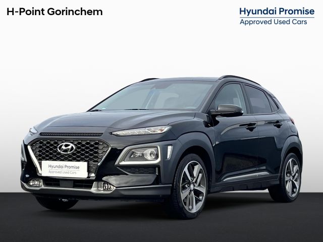 Hyundai Kona Premium 1.0 T-GDI 120pk | LEDER + STOELVENTILATIE + VERWARMING | TREKHAAK | HEAD UP DISPLAY | NAVI |