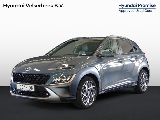 Hyundai Kona 1.6 GDI HEV Premium * Trekhaak/ACC/Leer/Carplay *