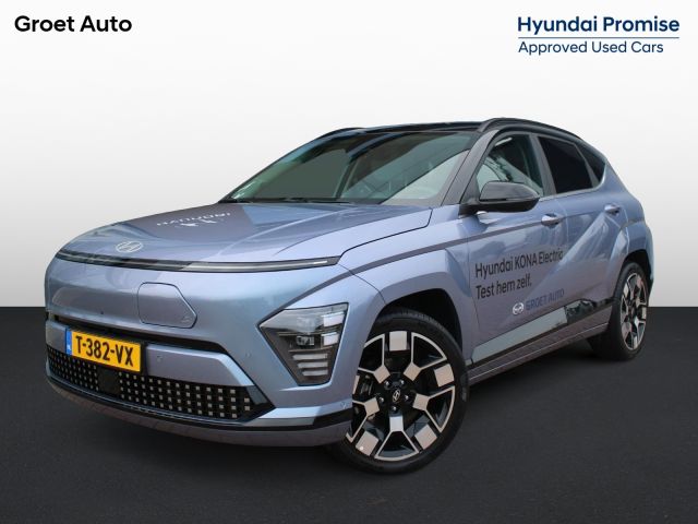 Hyundai Kona Electric Premium Sky 65.4 kWh Automaat Leer Airco 360 Camera Carplay Demo Nieuwstaat