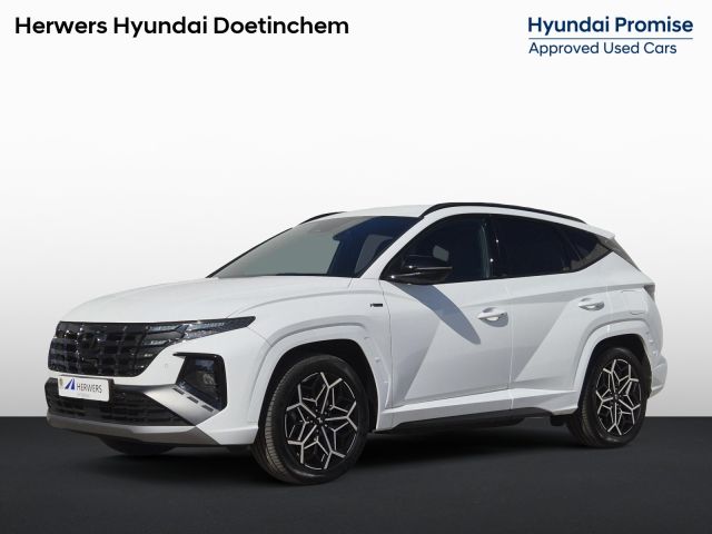 Hyundai Tucson 1.6 T-GDI PHEV N Line Edition 4WD Automaat / Apple Carplay Android Auto / Stuur- en Stoelverwarming / Adaptief CC / Elektrische achterklep / Trekgewicht 1350 kg / Achteruitrijcamera / Keyless Entry/Start /