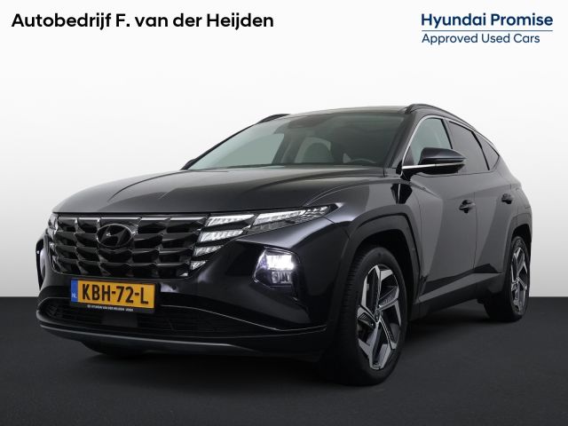 Hyundai Tucson 1.6 T-GDI HEV Premium Sky Full Options | Beige Leder Interieur