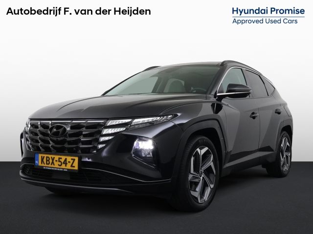 Hyundai Tucson 1.6 T-GDI HEV Premium Sky Full Options | Beige Lederen Interieur