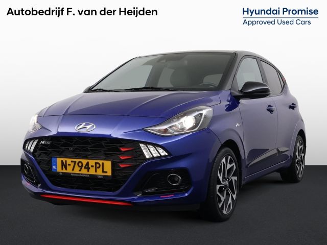 Hyundai i10 1.0 T-GDI N Line 5-zits 101 PK |Lederen Bekleding | Stoel - Stuurverwarming| Dealer Onderhouden |