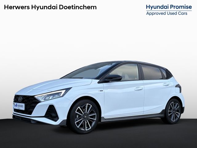 Hyundai i20 1.0 T-GDI N Line Automaat / Fabrieksgarantie t/m 11-2027 / Dealer onderhouden / Stoel-/Stuurverwarming / Apple Carplay/Android Auto /  Achteruitrijcamera / Cruise Control / Navigatie / Bluetooth /