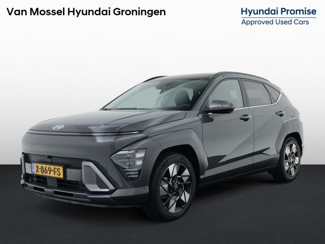 Hyundai Kona 1.6 GDI HEV Premium Sky | Elektrische Stoelen | 360 Graden Camera | Navigatie | Climate Control | Adaptieve Cruise Control |